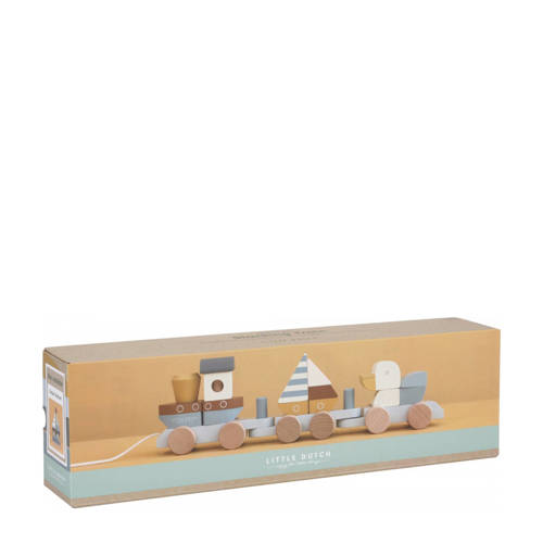 Little Dutch blokkentrein sailors bay Speelgoedtrein Multi