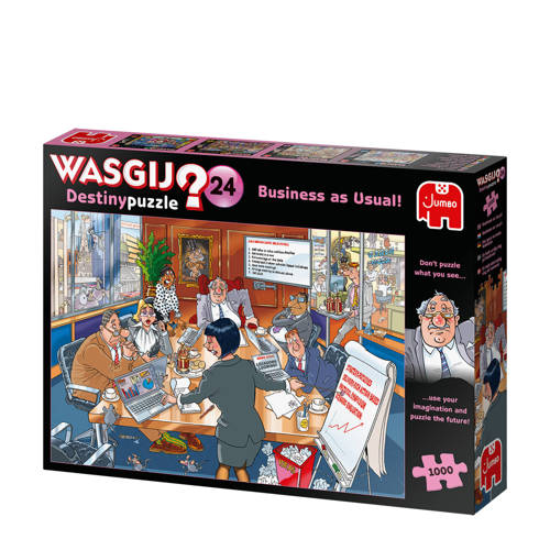 Wasgij destiny 24 business as usual legpuzzel 1000 stukjes Multi