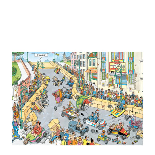 Jan van Haasteren de zeepkistenrace legpuzzel 1000 stukjes