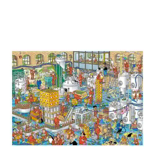 Jan van Haasteren de ambachtelijke brouwerij legpuzzel 1000 stukjes Multi