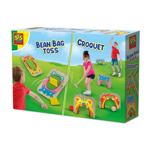 Croquet en pittenzak gooien