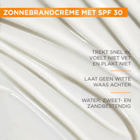 thumbnail: Garnier Ambre Solaire Hydra 24H Protect Lotion Zonnebrandcrème SPF30 175ml  - Niet vet - Waterresistent - Vitamine Cg  -  Beschermt en hydrateert