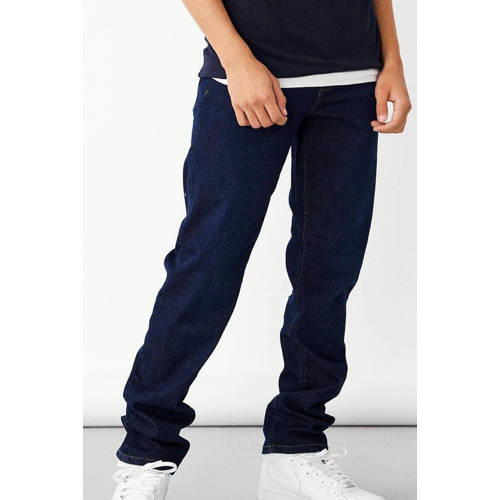 LMTD regular fit jeans NLMTULRICH dark blue denim Blauw Jongens Stretchdenim