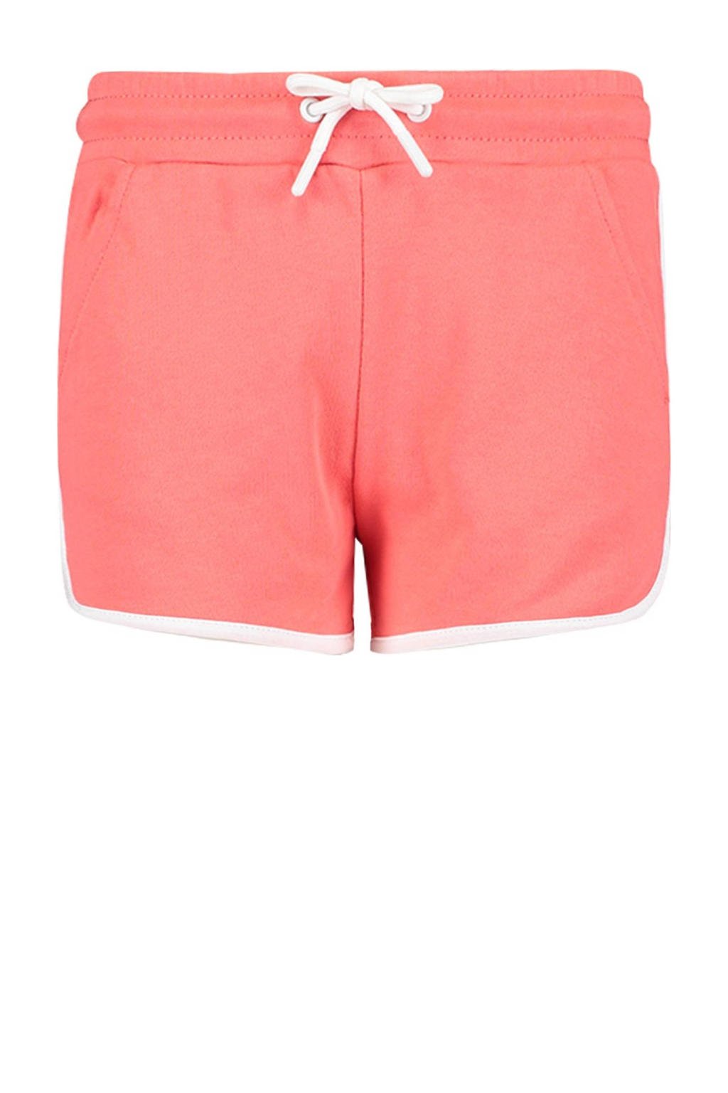 Roze meisjes CoolCat Junior short Nora CG van katoen met regular waist en elastische tailleband met koord
