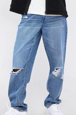 loose fit jeans NLMTIZZA medium blue denim