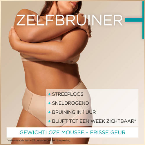 Garnier Ambre Solaire Natural Bronze Self Tan Mousse zelfbruiner 200ml