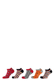 thumbnail: Apollo sneakersokken met all-over print multi