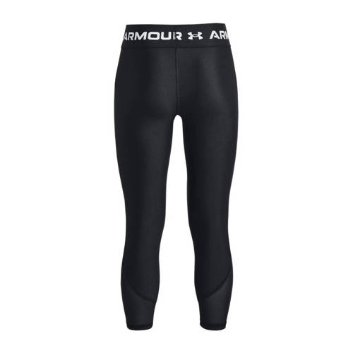Under Armour 7 8 sportlegging zwart Sportbroek Meisjes Polyester Logo 176