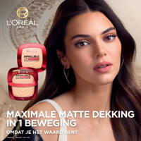 thumbnail: L'Oréal Paris Infaillible 24H Fresh Wear Foundation In A Powder poederfoundation  - 330 Hazelnut