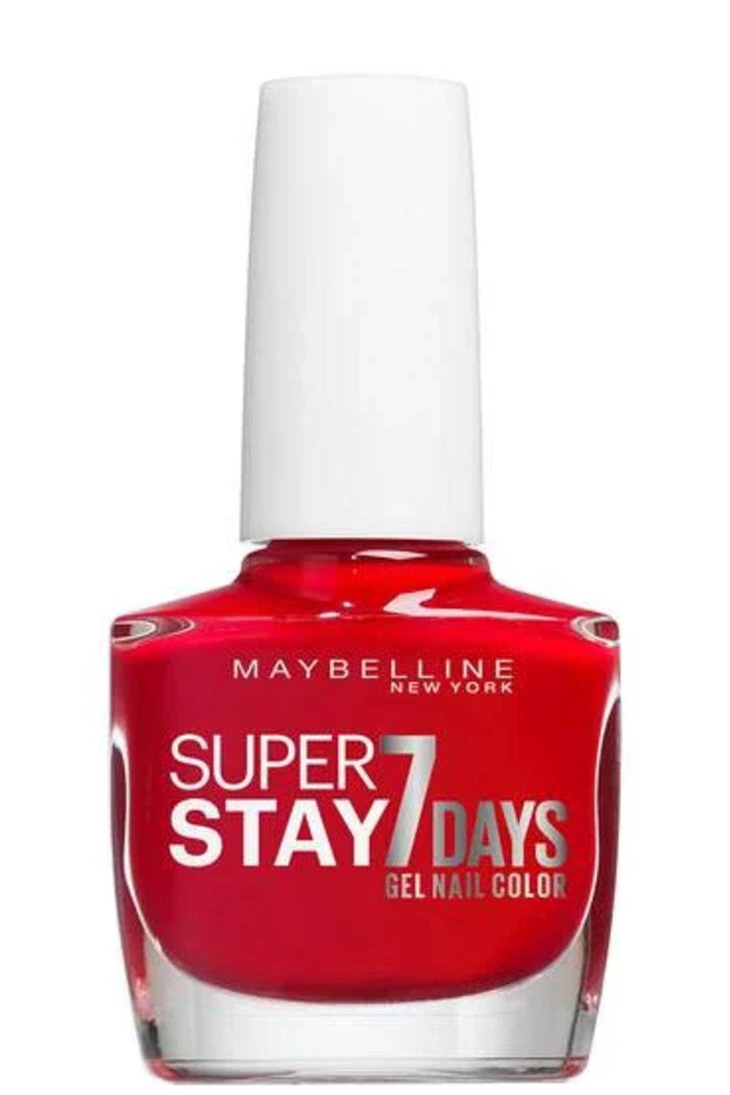 Maybelline New York SuperStay 7 Days parelmoer nagellak - 08 Passionate Red