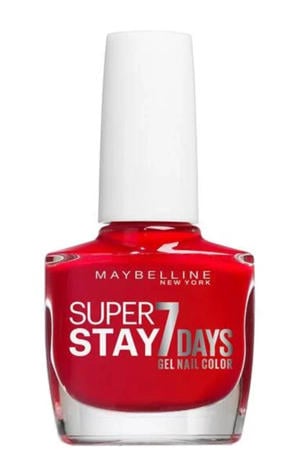 SuperStay 7 Days parelmoer nagellak - 08 Passionate Red