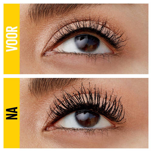 Maybelline New York Colossal Curl Bounce Waterproof volume mascara Very Black Zwart