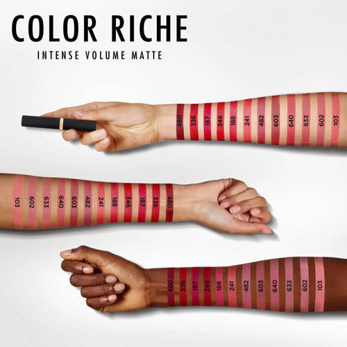 L'Oréal Paris Color Riche Intense Volume Matte lippenstift 633 Le Rosy Confident Roze