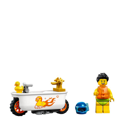 Lego City Badkuip stuntmotor 60333 Bouwset