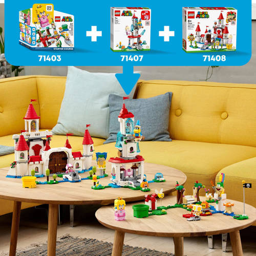 Lego Super Mario Uitbreidingsset: Reuzen-Spikes wolkentop uitdaging 71409 Bouwset
