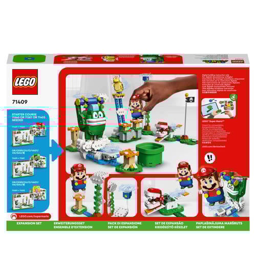 Lego Super Mario Uitbreidingsset: Reuzen-Spikes wolkentop uitdaging 71409 Bouwset