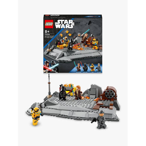 Lego Star Wars Obi-Wan Kenobi vs. Darth Vader 75334 Bouwset