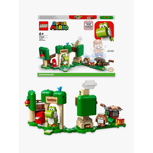 Lego Super Mario Uitbreidingsset: Yoshi s cadeauhuisje 71406 Bouwset