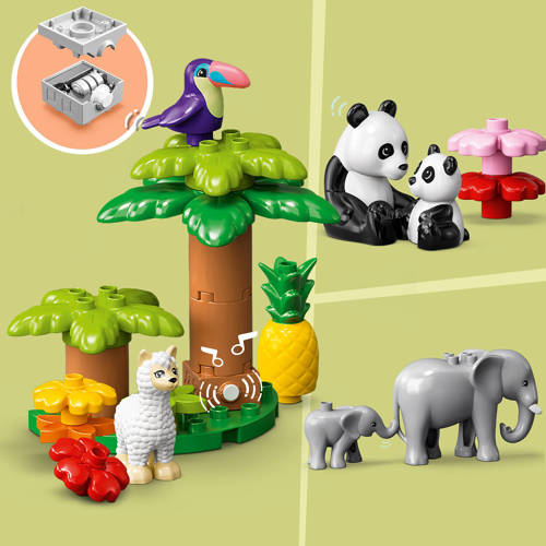Lego Duplo Wilde dieren van de wereld 10975 Bouwset
