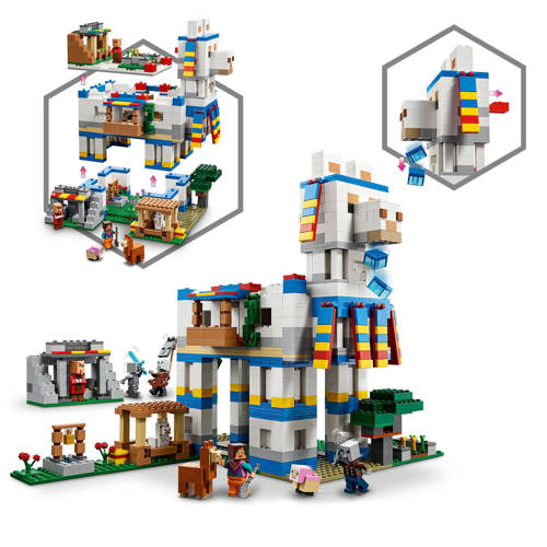 Lego Minecraft Het lamadorp 21188 Bouwset