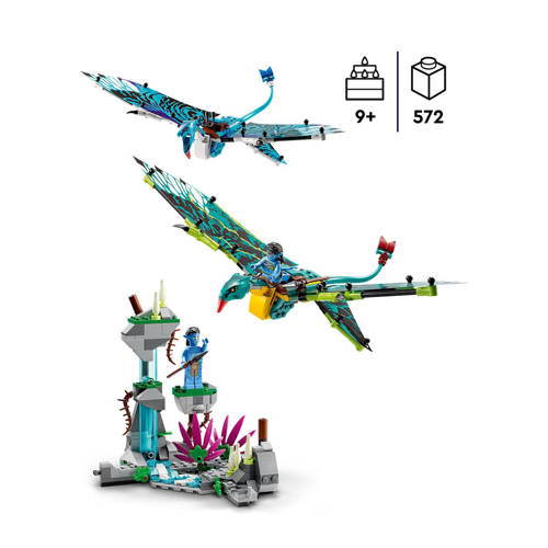 Lego Avatar Jake & Neytiri s eerste vlucht op de Banshee 75572 Bouwset
