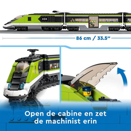 Lego City Passagierssnel trein 60337 Bouwset | Bouwset van
