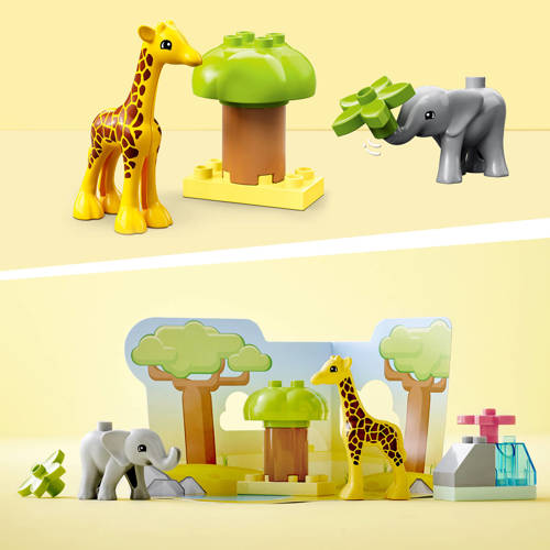 Lego Duplo Wilde dieren van Afrika 10971 Bouwset | Bouwset van