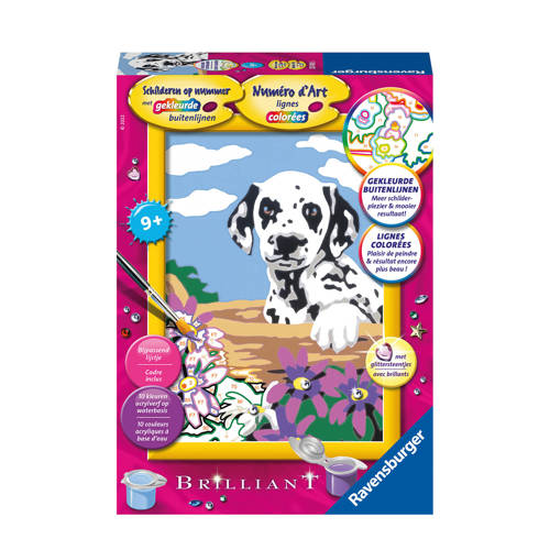 Ravensburger Dalmatier puppy Schilderen op nummer | Schilderen op nummer van