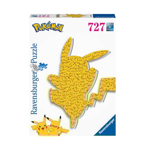 Pokemon Shaped Pikachu legpuzzel 727 stukjes