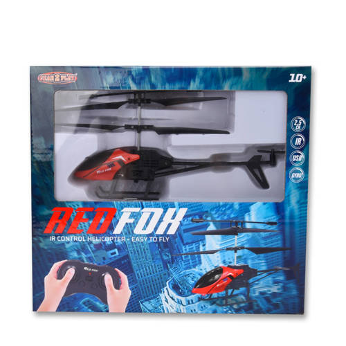 Gear2play Red Fox Helicopter Radiografisch bestuurbaar voertuig