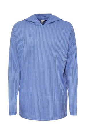 ribgebreide longsleeve LPMOLLY blauw