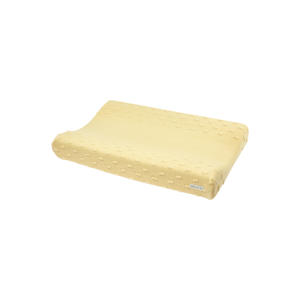 aankleedkussenhoes Knots Soft Yellow