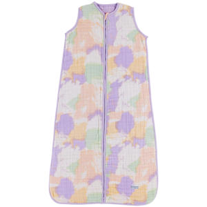 hydrofiele zomerslaapzak tie-dye soft lilac