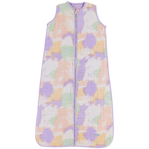 hydrofiele zomerslaapzak tie-dye soft lilac