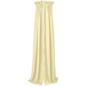 sluier uni soft yellow