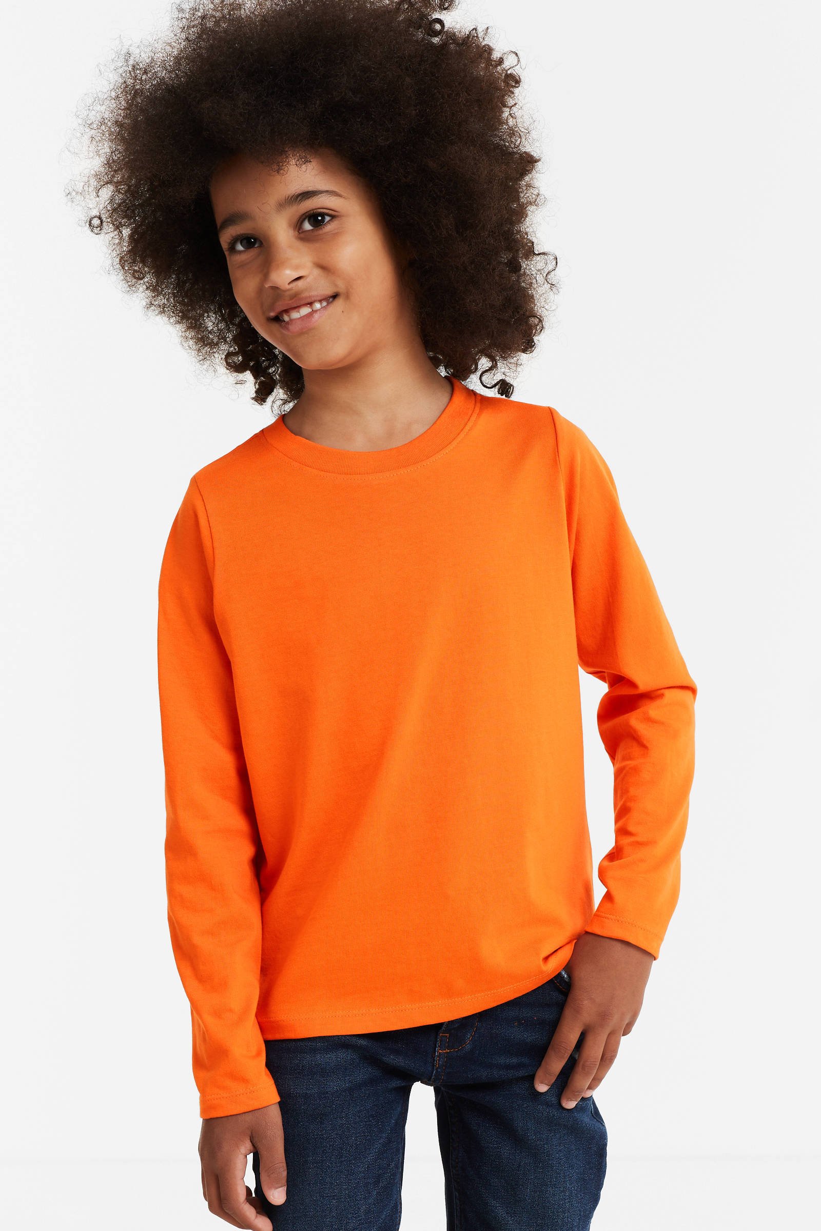 Oranje longsleeve sale