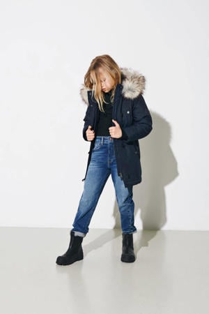 winterjas KOGIRIS donkerblauw