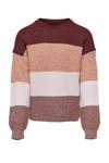 Bruin/roze/beige