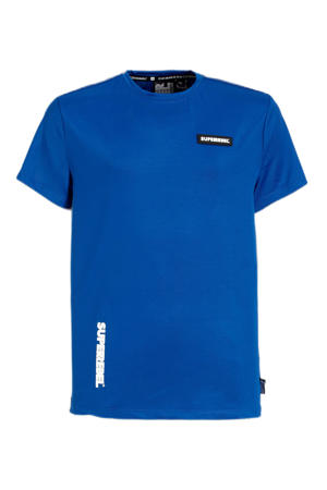 T-shirt Surfer van gerecycled polyester blauw