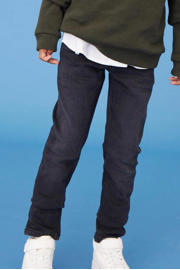 thumbnail: Zwarte jongens NAME IT KIDS slim fit jeans black met regular waist en effen