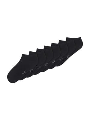 sneakersokken NKNANCLE - zwart (set van 7)