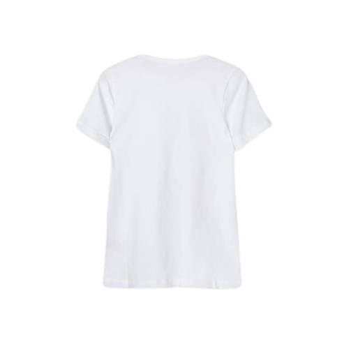 NAME IT KIDS T-shirt - set van 2 wit Jongens Stretchkatoen Ronde hals Effen