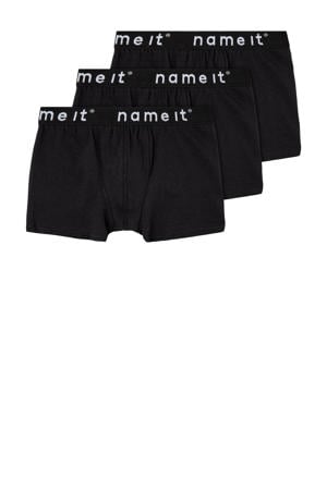 boxershort NKMBOXER - set van 3 zwart
