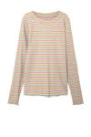 Beige/roze/turquiose
