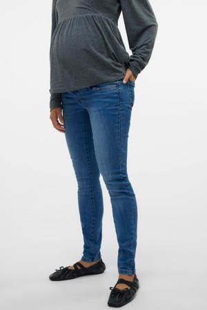 slim fit zwangerschapsjeans MLMILA medium blue denim