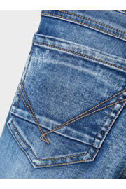 thumbnail: NAME IT KIDS skinny jeans NKMPETE medium blue denim