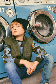 thumbnail: NAME IT KIDS skinny jeans NKMPETE medium blue denim