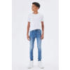 NAME IT KIDS skinny jeans NKMPETE medium blue denim
