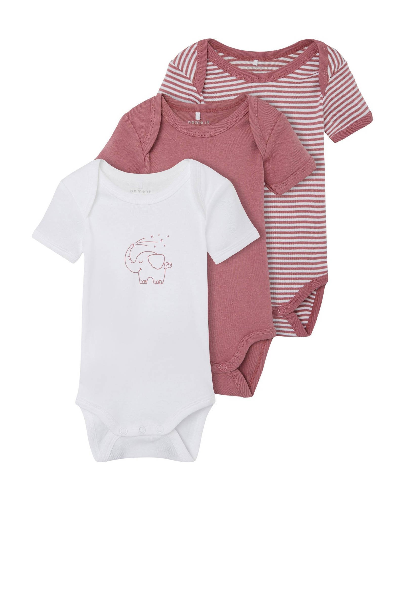 Oud discount roze babykleding