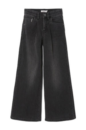 wide leg jeans NKFBWIDE black denim
